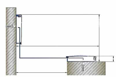 It is used for over finishing. Push the top cover to the steel springs used in every 50 cms. With optional water isolation barier of the barrier.