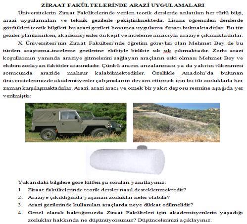 MODEL OLUŞTURMA ETKİNLİKLERİ: KURAMSAL YAPISI VE BİR ÖRNEĞİ Öğrenciler ilk ders saatinin geri kalan zamanında ve ikinci ders saatinde grup çözümlerini gerçekleştirirler.