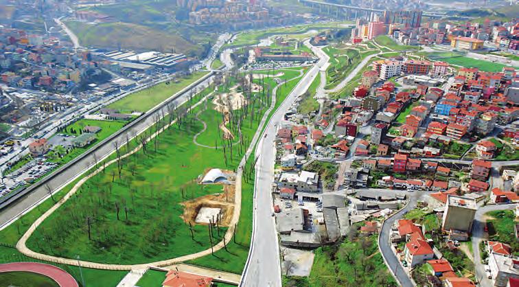 Kağıthane İlçesi Kağıthane de 9 nokta için karayolu projelerini tamamladık.