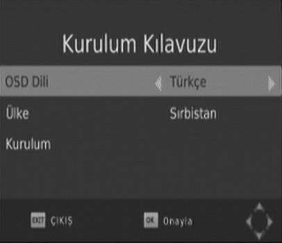 Başlarken İlk Kurulum ÖNEMLİ: Set üstü kutuyu ilk kez çalıştırmadan önce antenin bağlı olduğuna emin olunuz.