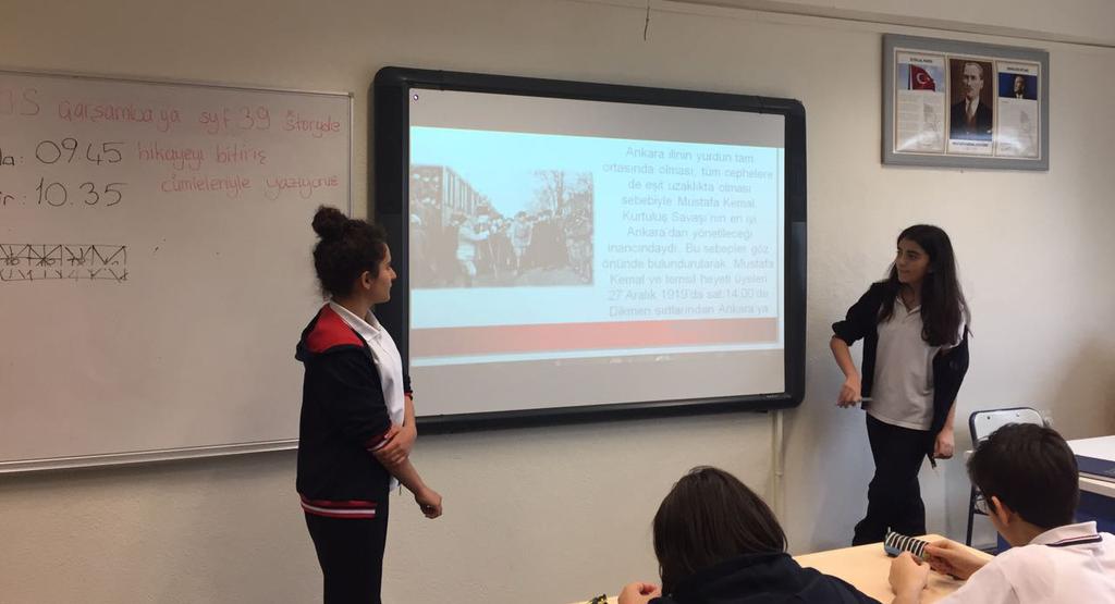 Okulumuzdan HABERLER ATATÜRK'ÜN ANKARA'YA GELİŞİ Atatürk'ün Ankara'ya Gelişi nin
