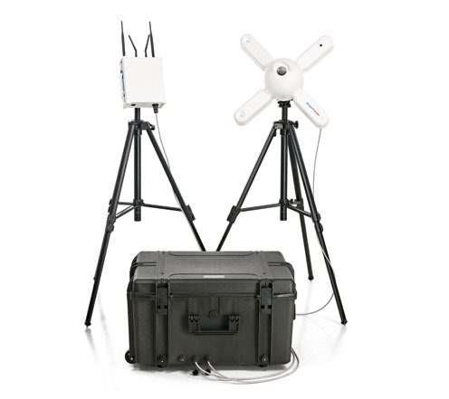 DroneTracker Etkinlik Kiti Veri Sayfası DroneTracker etkinlik kiti drone tespiti için tamamen bağımsız taşınabilir bir çözümdür.