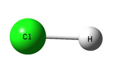 Moleküler dönme enerji geçişleri: HCI molekülü daimi elektrik