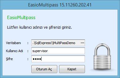 1. Giriş Programın çalıştırılması içn masaüstünde yada windows görev çubuğunda var olan