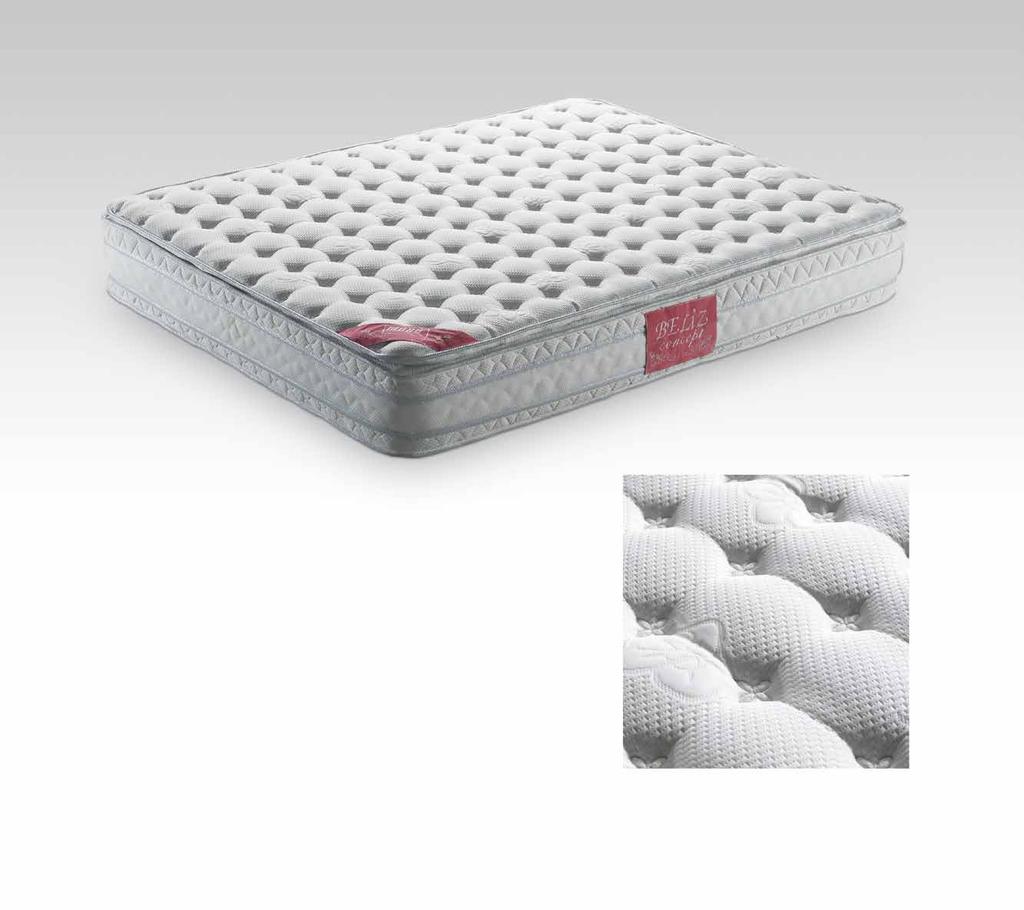BELİZ /Naturel Yatak BELİZ /Renkli Yatak-Lila * Bu üründe Meşe yatakları için özel tasarlanmış 1. Sınıf yüksek gramaj örme kumaş uygulanmıştır.