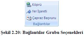 Belgede yer işareti eklenmek istenen yere gelinerek farenin sol tuşuna basılı tutularak ilgili metin seçilir ardından farenin sol tuşu bırakılır.