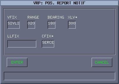 7.2.10.5 Virtual Position Report - VRP Bu komut sanal tracklere manuel pozisyon raporu verdirmek için kullanılır.