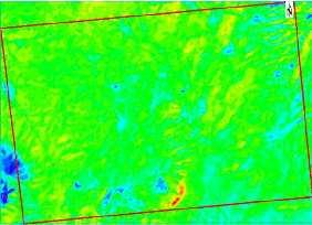 TIRS 10 elektromanyetik spektrumun 10.60-11.19 µm aralığına duyarlı bir algılayıcıya sahiptir. Çalışılan sahanın radyans değerleri elde edilmiştir.