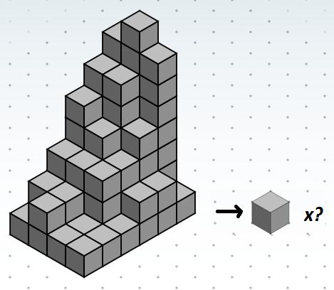 YTÜYÖS 07 70. 7. Yukrıdki şekil kç tne küpten oluşmktdır? How mny cues re there in the figure ove? A) 76 B) 75 7 77 E) 74 7. 5A = 940 86A = 4680 78A = 40 4A =?