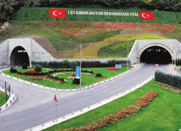 Dolmabahçe - Levazım arası tünellerin inşaatına