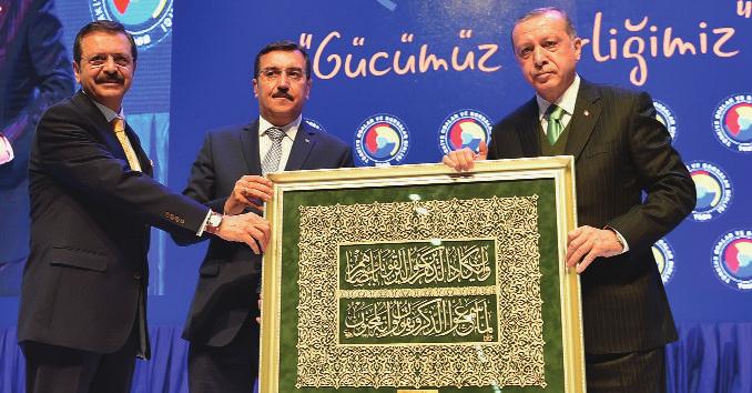 Denizli Ticaret Odasý Baþkaný Uður Erdoðan, "Denizli'nin en büyük sivil toplum örgütü olarak ticaretin önünü