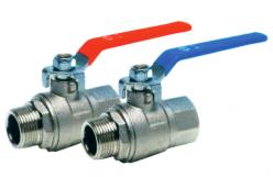 Mini küresel dişi ve erkek dişli vanalar (standart) Mini ball valve with female to male connection (standard) Bağlantı - Connect on Ød Kırmızı-Red