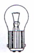 lambalarında b) 3-5 watlık ampuller: Plaka, tepe, park ve iç lambalarında c) 21-32 watlık ampuller: Geri vites, sinyal ve fren