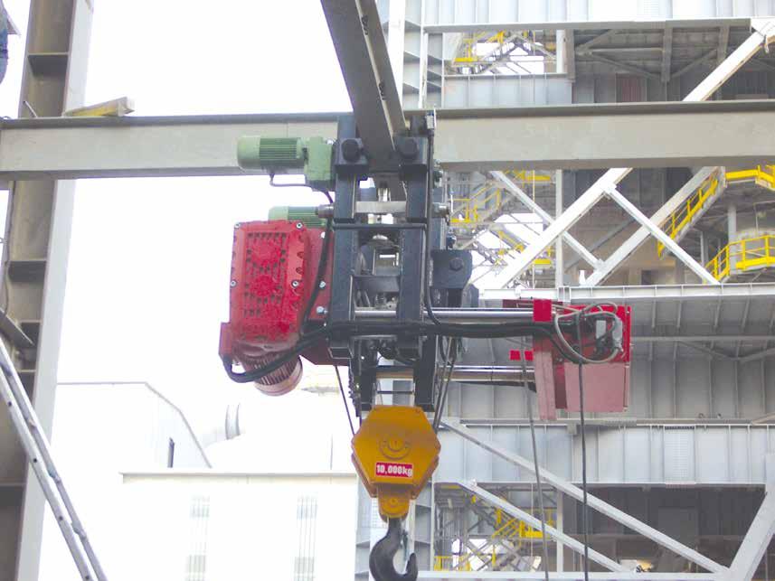 MONORAIL WIRE ROPE HOIST 10 TON