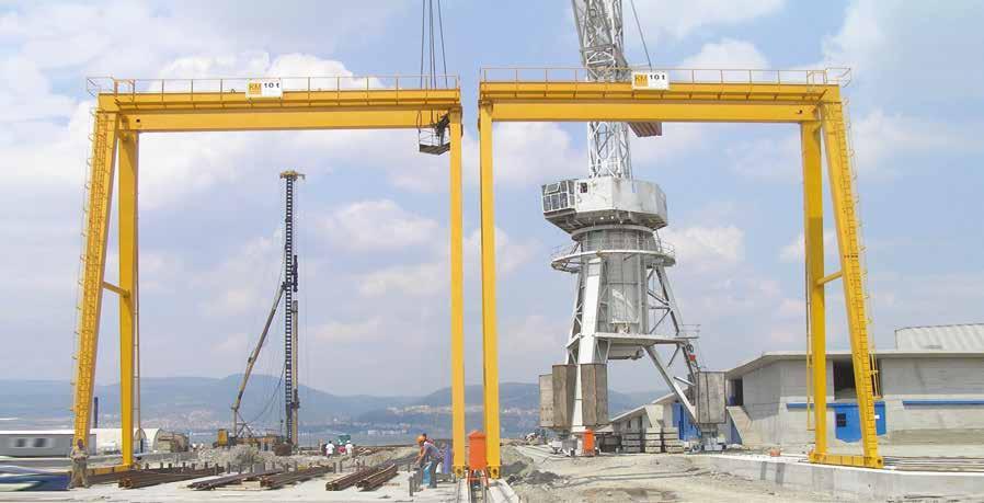 PORTAL VİNÇ GANTRY CRANE 10