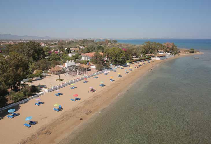 GAZİMAGUSA MERIT CYPRUS GARDEN TATİL KÖYÜ & CASINO KONUM İskele mevkiinde Ercan Havalimanı na 45 km, şehir merkezine 15 km mesafededir. Denize sıfır konumdadır. ODA 82 adet oda bulunmaktadır.