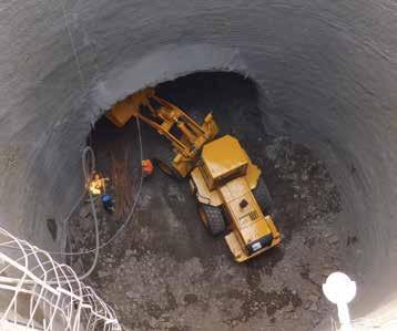 Tüneli Kazı, Destekleme ve Beton İşleri.