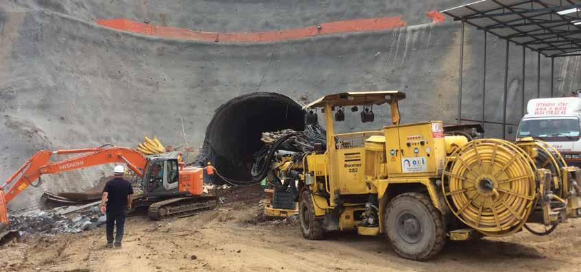 Kuzey Marmara Otoyolu Kapsamindaki Cebeci Tüneli İnşaatı 500 m Yaklaşım