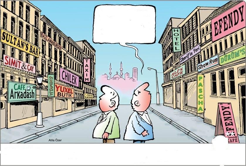 GRUP 3: "Karikatürü çizen karikatürist sen olsaydın konuşma balonlarını nasıl doldururdun?" https://www.facebook.