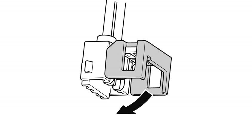 Kablo tellerini kıvırarak konektörden geçirin, bükün ve kanallar boyunca uzatın.