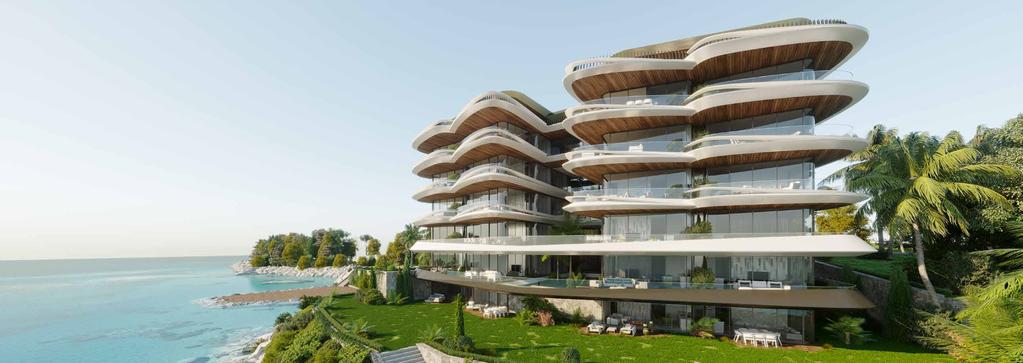 YENİ NESİL MİMARİ Yaşama değer katan yatay mimari, dalga formundaki özel balkonlar ve her adımda keşfedilen