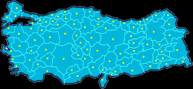 Ülke Çapında Fiber Türk Telekom Fiber Ağı Superonline Fiber Ağı 228 bin km fiber uzunluk Türkiye nin 81 ilinde Türkiye nin 15 ilinde 36,3 bin km