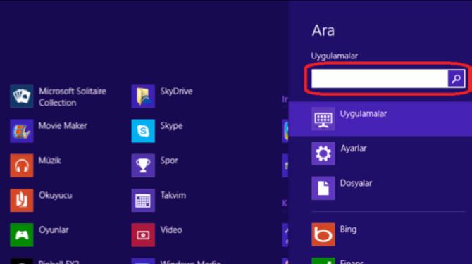 WINDOWS GERİ YÜKLEME VE SIFIRLAMA Windows 8 için USB Kurtarma sürücüsü oluşturma; Önemli: Kurtarma