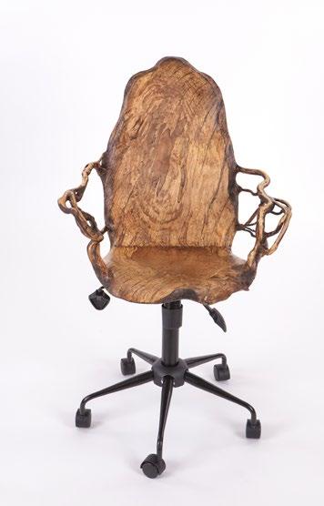 Doğal Hali Koltuk Natural Way of Working Chair Kayın