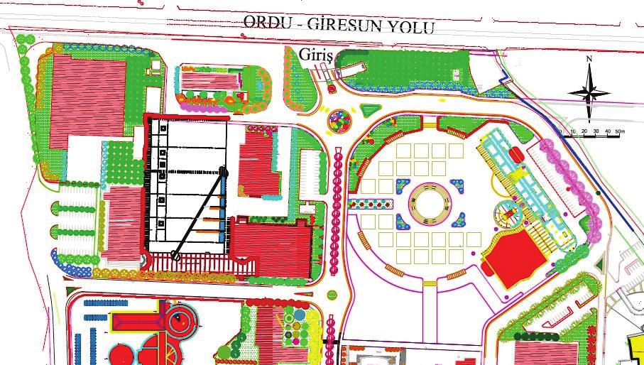 Murat YEŞİL Ordu Üniversitesi Çevre Düzenleme Müdürlüğü bünyesinde yerleşkeye yönelik hazırlanan plantasyon projesi 2014 yılı başı itibariyle tamamlanmış ve aynı yıl içinde birinci etap, 2015 yılı