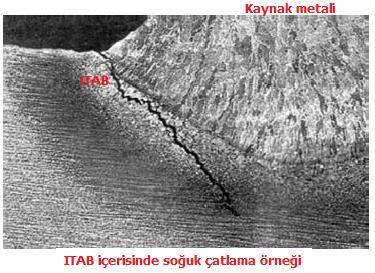 ÇELİKLERDE KARBON EŞDEĞERLİLİĞİNİN (C EŞ ) HESAPLANMASI * Özellikle yüksek mukavemetli çeliklerin kaynağında, hidrojen çatlakları (soğuk çatlaklar) probleminin önüne geçebilmek ve ITAB ın