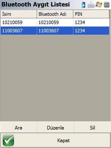 Zira FieldGenius bu ayarları otomatik olarak yapacaktır.