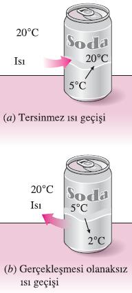 arasındadır. Bu etkenlerden herhangi birinin varlığı, hal değişimini tersinmez yapar.