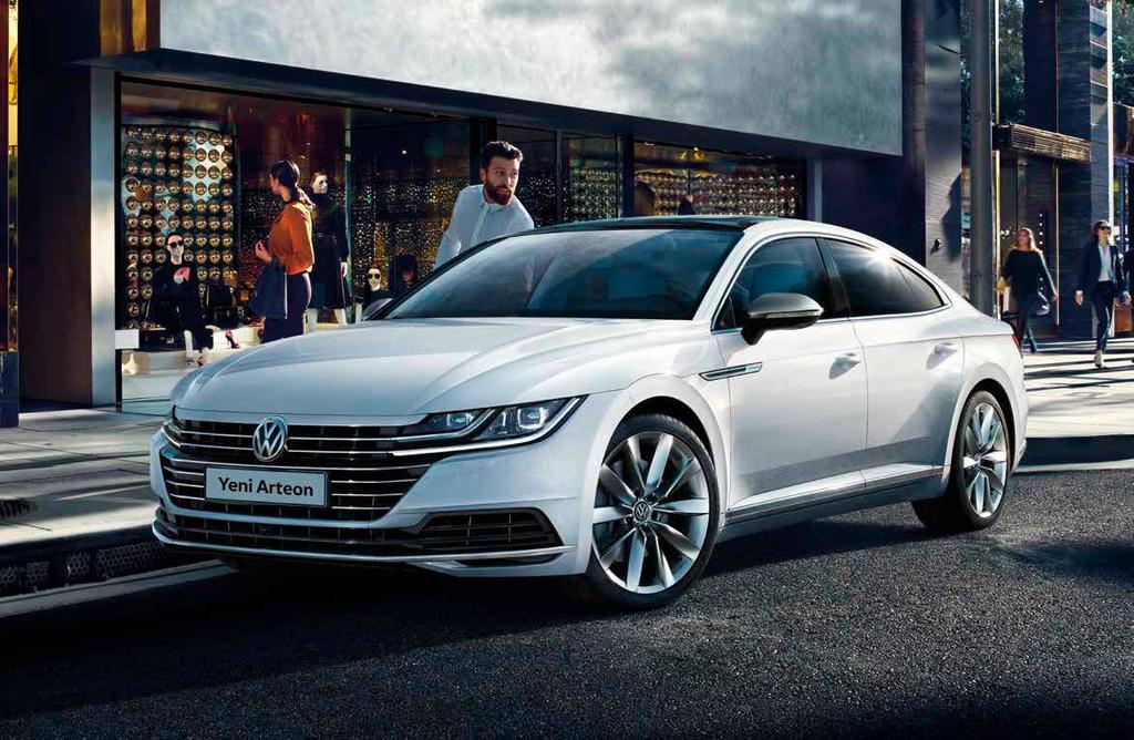 Donanım özellikleri 2,0 lt TDI SCR 150 PS 2,0 lt TDI SCR 240 PS VOLKSWAGEN YENİ ARTEON 2,0 lt TDI SCR 240 PS Elegance R-Line Konfor Bluetooth lu mobil telefon hazırlığı S S Elektromekanik park freni