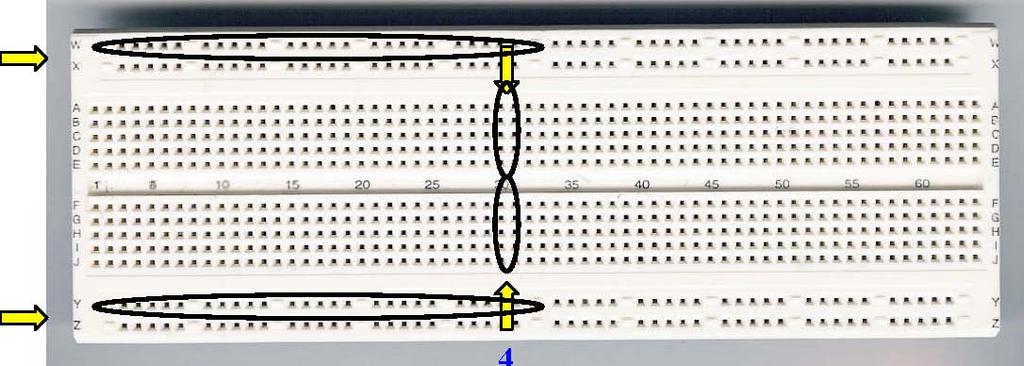 GUIDE TO ASSEMBLING YOUR CIRCUITS In this section we describe the use of the breadboard and give basic hints about the wiring process needed to power up and interconnect your circuits.
