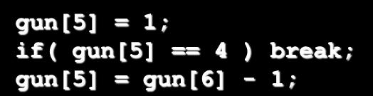 gun[2] gun[3] gun[4] gun[5]