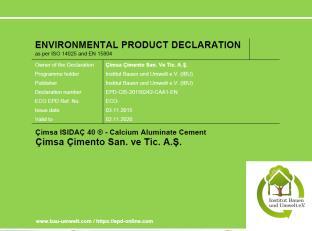 ürünü Türkiye de ilk yeşil sertifikalı ürün