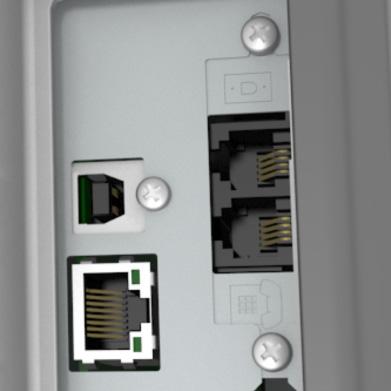 2 LINE port Faks gönderip almak için standart bir duvar prizi (RJ 11), DSL filtresi veya VoIP adaptörü ya da telefon hattınıza erişmenizi sağlayan herhangi bir adaptör yoluyla yazıcıyı çalışan