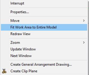 ekil 4. 9. Herhangi bir grid seçilir. Maus ile sa klik yap r. Create View komutuna klan p, Along Grid Lines seçilir. 10.