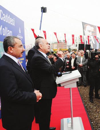 VEYSEL KARANİ CADDESİ PRESTİJ CADDE DÜZENLEME PROJELERİNİ KISA SÜREDE HAYATA GEÇİRDİ. MİMAR SİNAN BULVARI (ATATÜRK CAD.