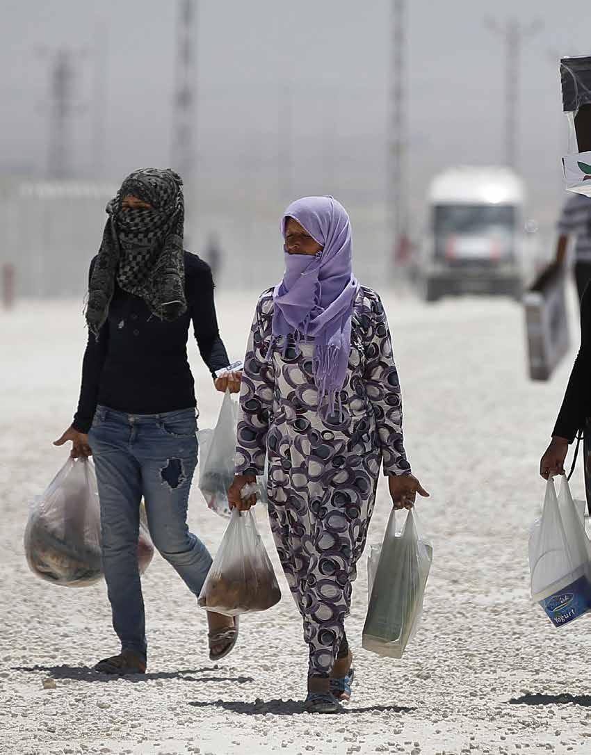 Fotoğraf: Emrah Gürel / AP Belediye yetkililerine göre mültecilerle ilgili en