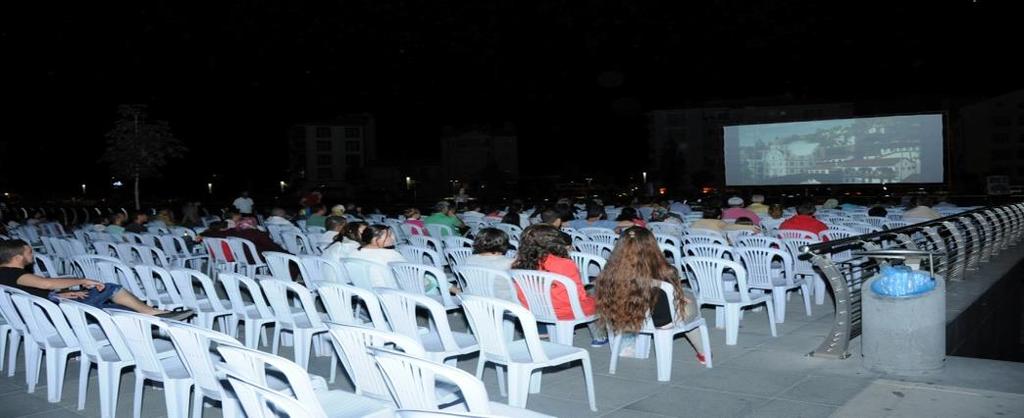 etkinliklerimizden olan yazlık sinema günlerinin 8. Düzenlendi. Bu kapsamda 7 gün süren etkinlikte hergün 7 ayrı film gösterime sunuldu.