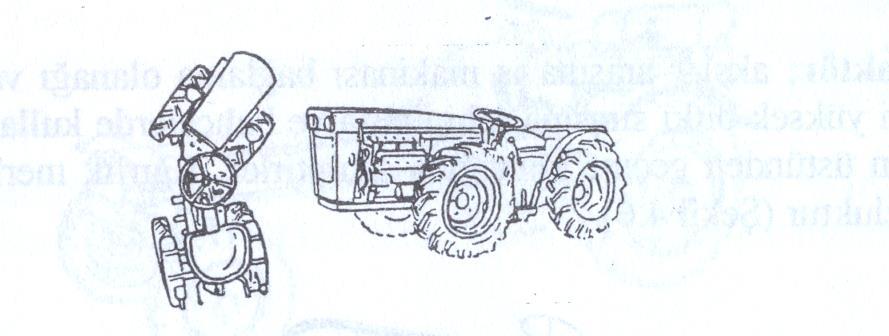 Dar İzli Belden Bükme Traktör Bağ, bahçe ve fidanlıklarda kullanılırlar.