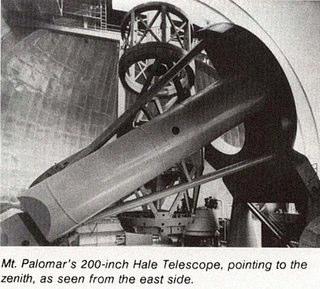 Şekil 2.32 : Pyrexten yapılmış 200 inçlik Hale Teleskopu, Palomar Dağı Laboratuarlarda en çok tercih edilen camlardır.