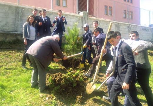 Dikenli Çam, öğrencilerimiz tarafından