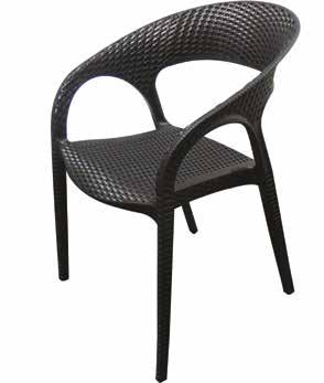 COMFORT 1 Adet 90x90 Rattan Camlı