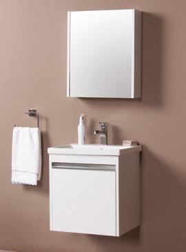 Rem 41*52 cm banyo dolabı Gövde MDF lam, frenli