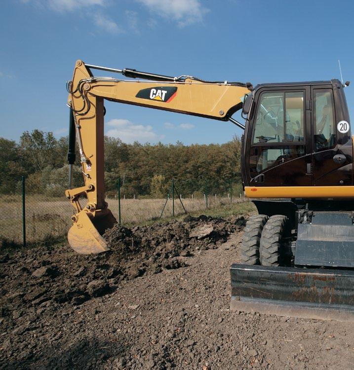 Amaca yönelik olarak ve Caterpillar ın yüksek dayanıklılık standartlarına göre üretilmiştir.