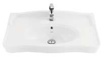 Lavabo 513 SU100 45x100 cm Lavabo 410 Palet Adedi: