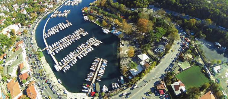 Sarıyer Tarabya ve İstinye koylarında 388 araç kapasiteli ilk tekne