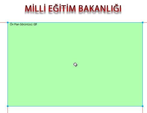 5.5. Metin Dilimi OluĢturma Görüntü iģleme yazılımı ile oluģturduğunuz çalıģmalarınızı dıģa aktardığınızda metinler grafiğe dönüģür. Bu durum istenmeyen bir durumdur.